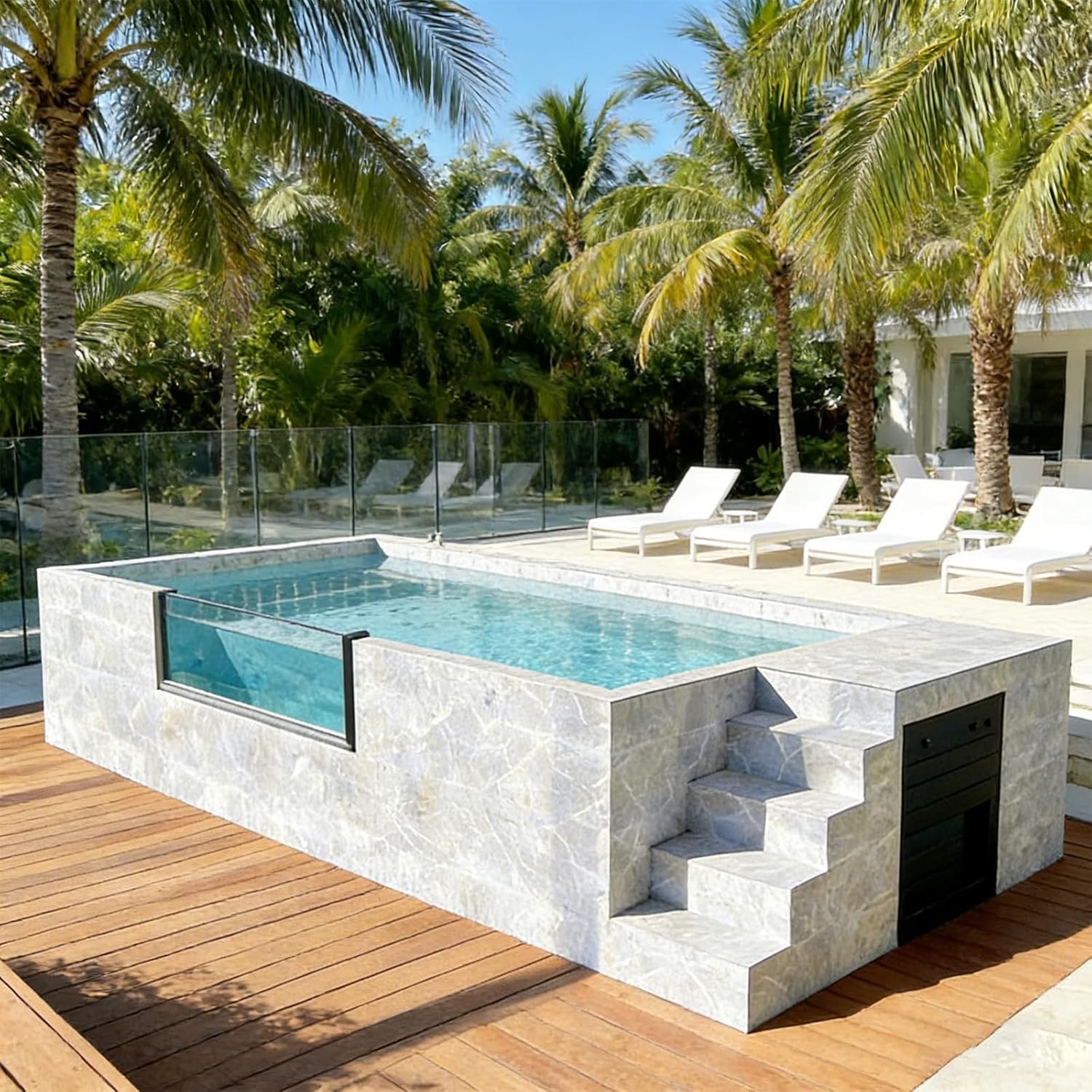 buy container swimming pool,container pool worth buying,best above ground container pool,container swimming pool pros cons,container pool vs traditional pool,should I buy a container pool unboxing and complete package contents