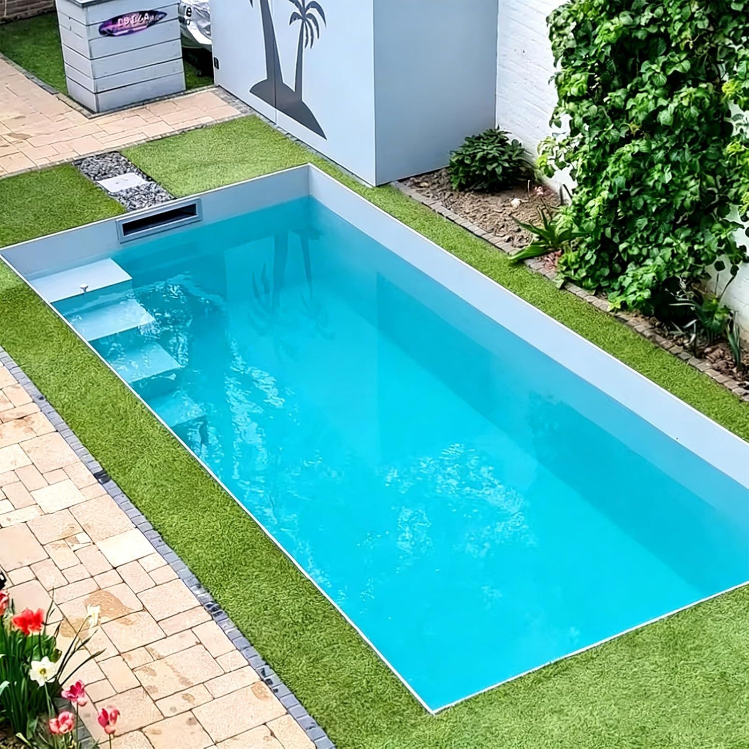 buy container swimming pool,container pool worth buying,best prefabricated swimming pool,container swimming pool pros cons,modular pool vs traditional,should I buy a container pool unboxing and complete package contents