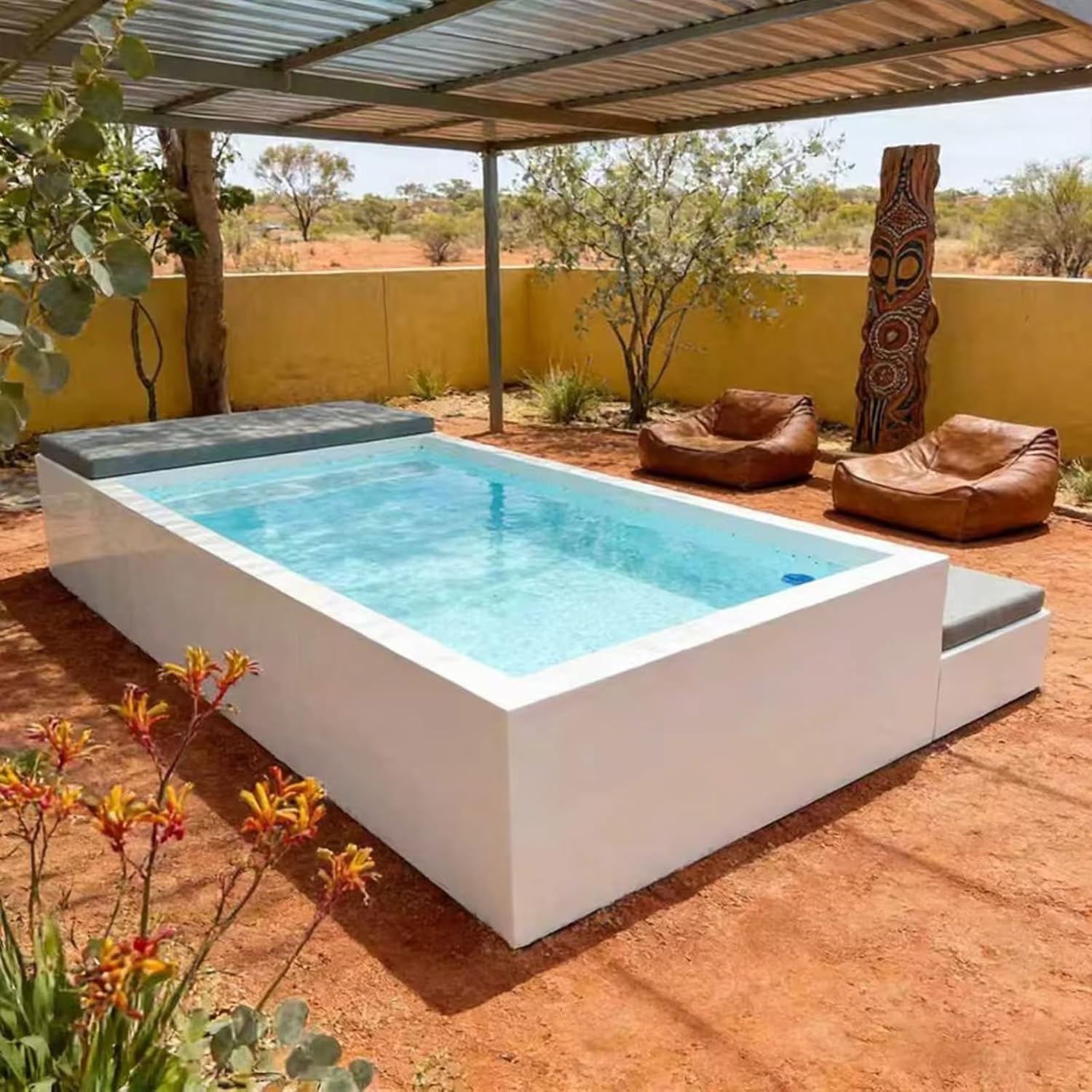 buy container swimming pool,container pool worth buying,best fiberglass plunge pool,container swimming pool pros cons,should I buy a container pool,container pool vs traditional pool unboxing and complete package contents