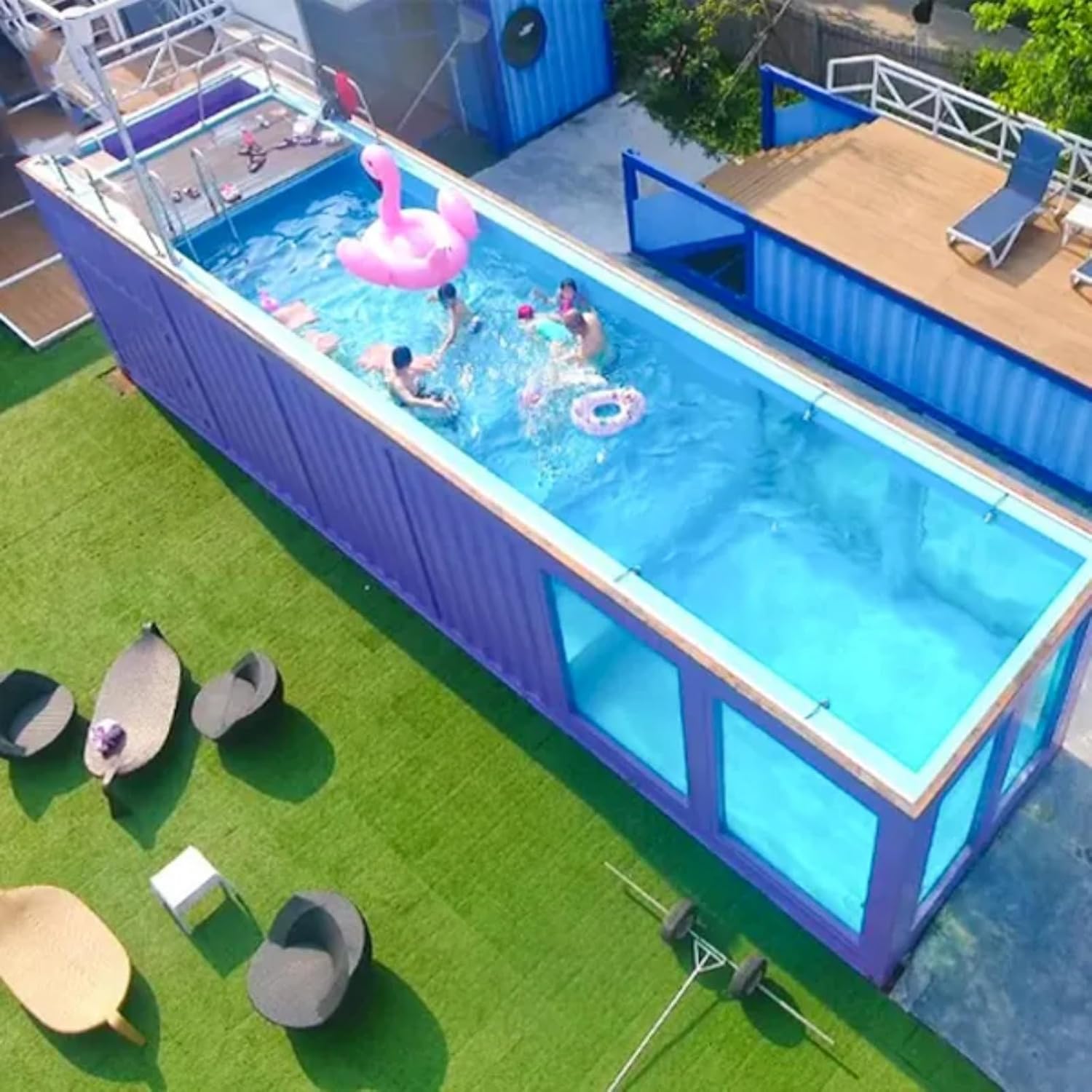 buy container swimming pool,container pool worth buying,best above ground fiberglass pool,container swimming pool pros cons,should I buy a container pool,container pool vs traditional pool unboxing and complete package contents