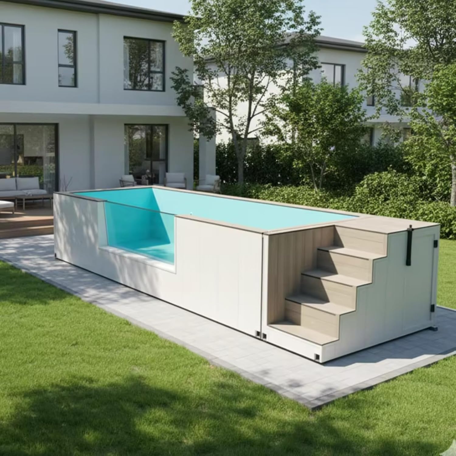 Step-by-step guide for buy container swimming pool,container swimming pool worth it,best prefabricated swimming pool,container pool pros cons,modular swimming pool vs inground,should I buy a container pool - complete tutorial