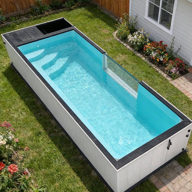 buy container swimming pool,container pool worth buying,best prefab container pool,container swimming pool pros cons,should I buy a container pool,container pool vs traditional pool performance testing and real-world results