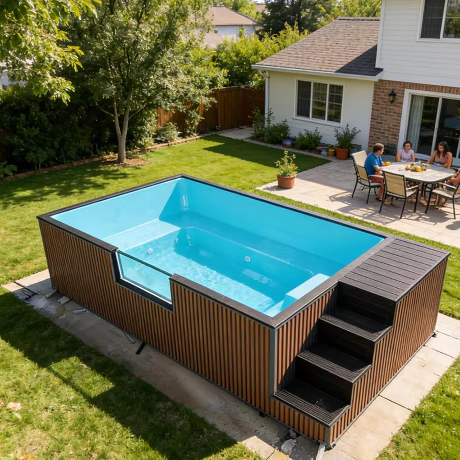buy container swimming pool,container swimming pool worth it,best prefabricated swimming pool,container pool pros cons,modular swimming pool vs inground,should I buy a container pool performance testing and real-world results