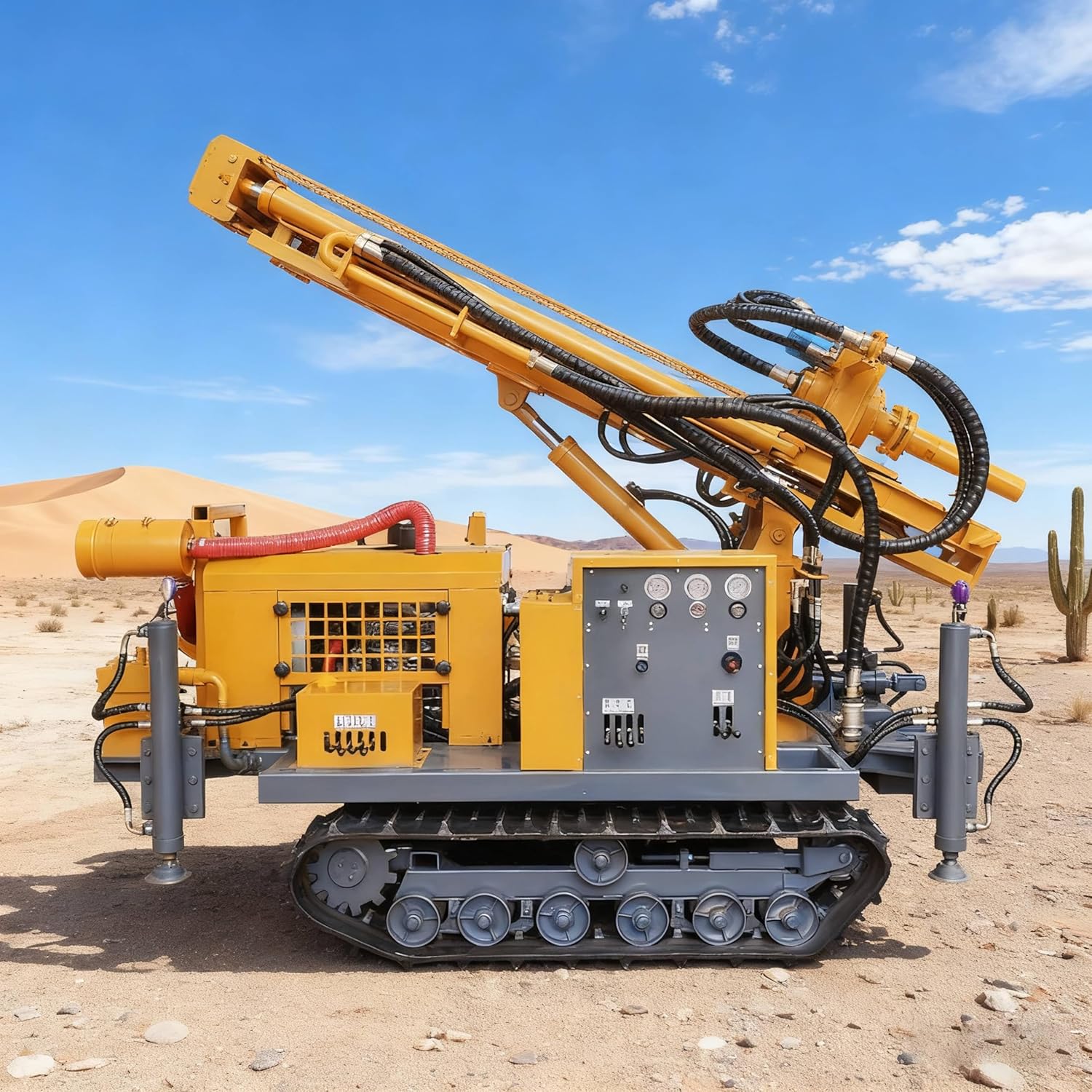 buy crawler water well drilling rig,crawler water well drill worth buying,best crawler borehole drilling rig,hydraulic pneumatic drill pros cons,crawler drill vs alternatives,should I buy a 300m drilling rig - detailed features and technical specifications