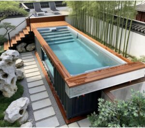 Image 1 of buy custom container swimming pool