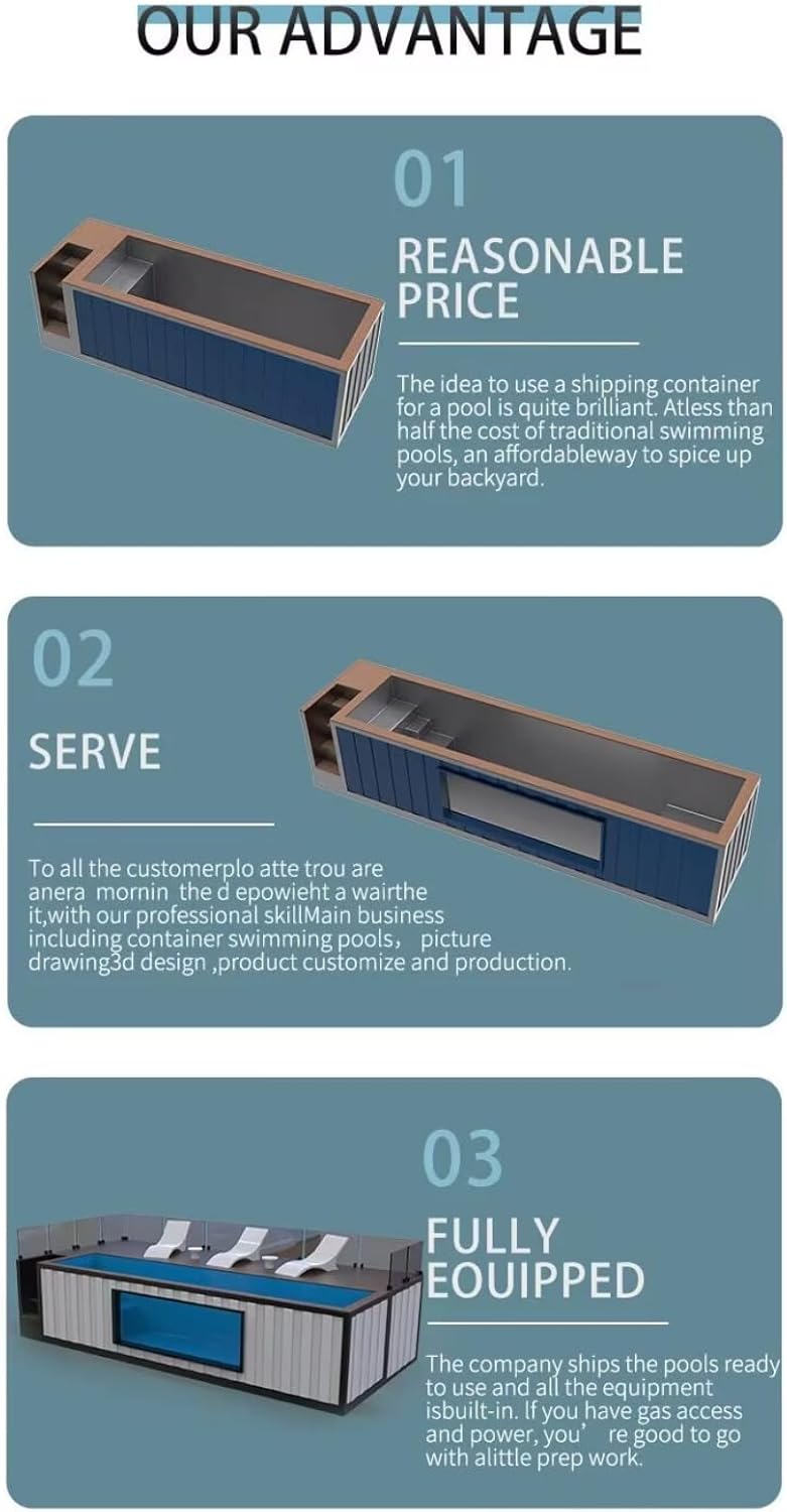 buy custom container swimming pool,custom container pool worth buying,container pool pros and cons,best above ground container pool,container swimming pool vs traditional,should I buy a container pool performance testing and real-world results