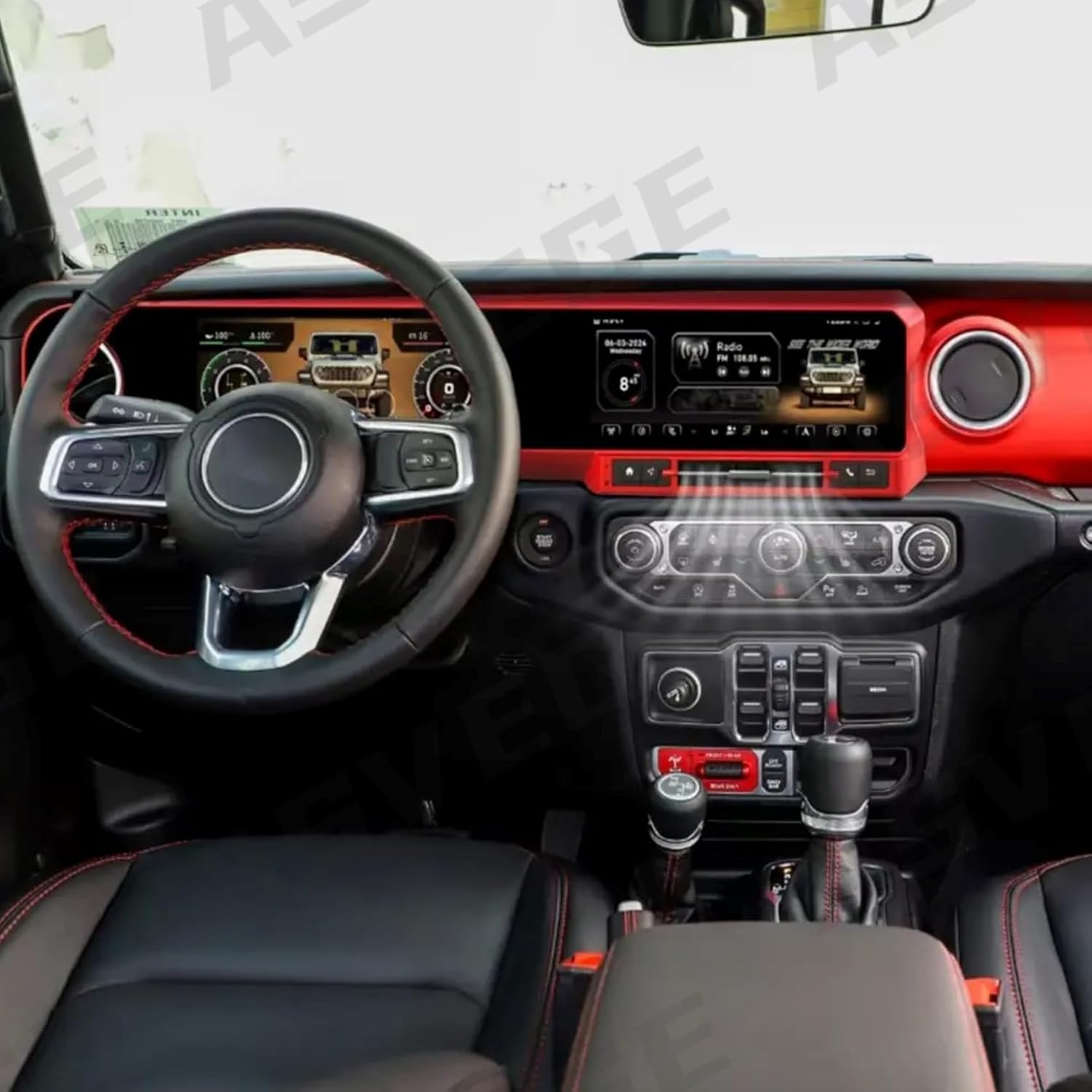 Step-by-step guide for buy dual screen car stereo for Jeep Wrangler JL,best Jeep Wrangler JL radio upgrade,dual screen car stereo pros cons,should I buy ASVEGE Jeep radio,Jeep Wrangler JL Android radio worth buying,dual screen digital cluster vs standard - complete tutorial