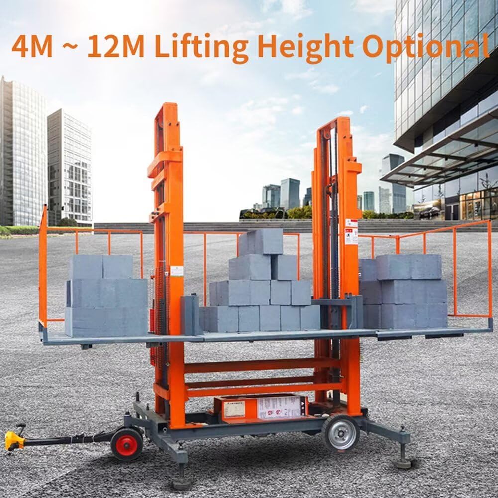 buy electric masonry lifting platform,electric lifting platform worth buying,best mobile masonry work platform,hydraulic work platform pros cons,should I buy a 1-ton aerial lifter,electric scaffolding vs alternatives unboxing and complete package contents