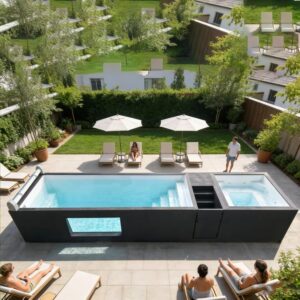 Image 1 of buy fiberglass container swimming pool