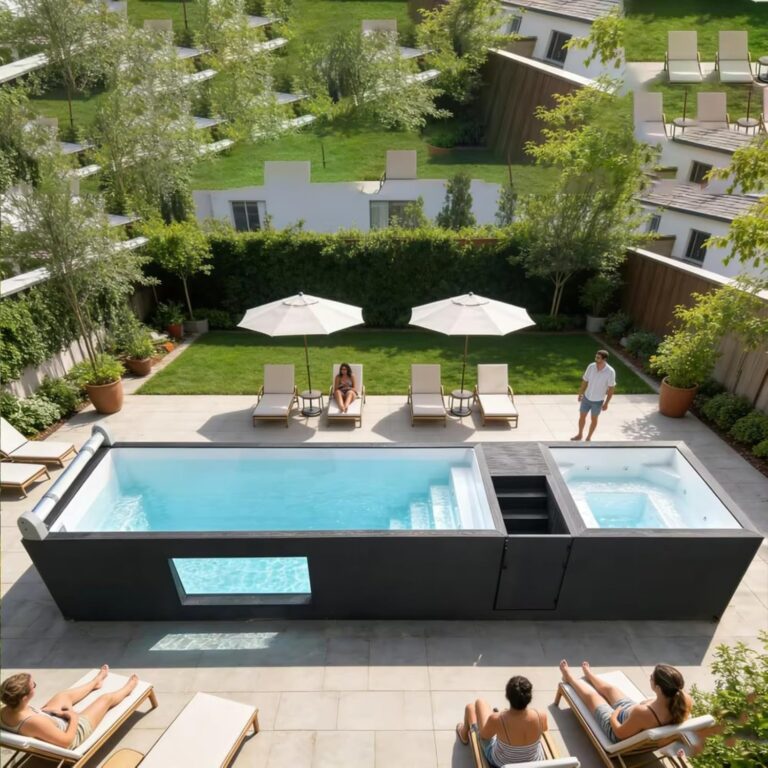 Image 1 of buy fiberglass container swimming pool