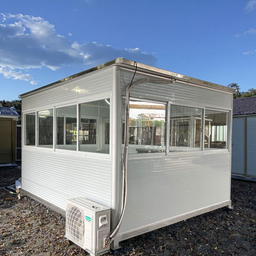 buy guard shack with AC heating,guard shack worth buying,best security guard booth,guardhouse pros and cons,should I buy a guard shack,guard shack vs security trailer performance testing and real-world results
