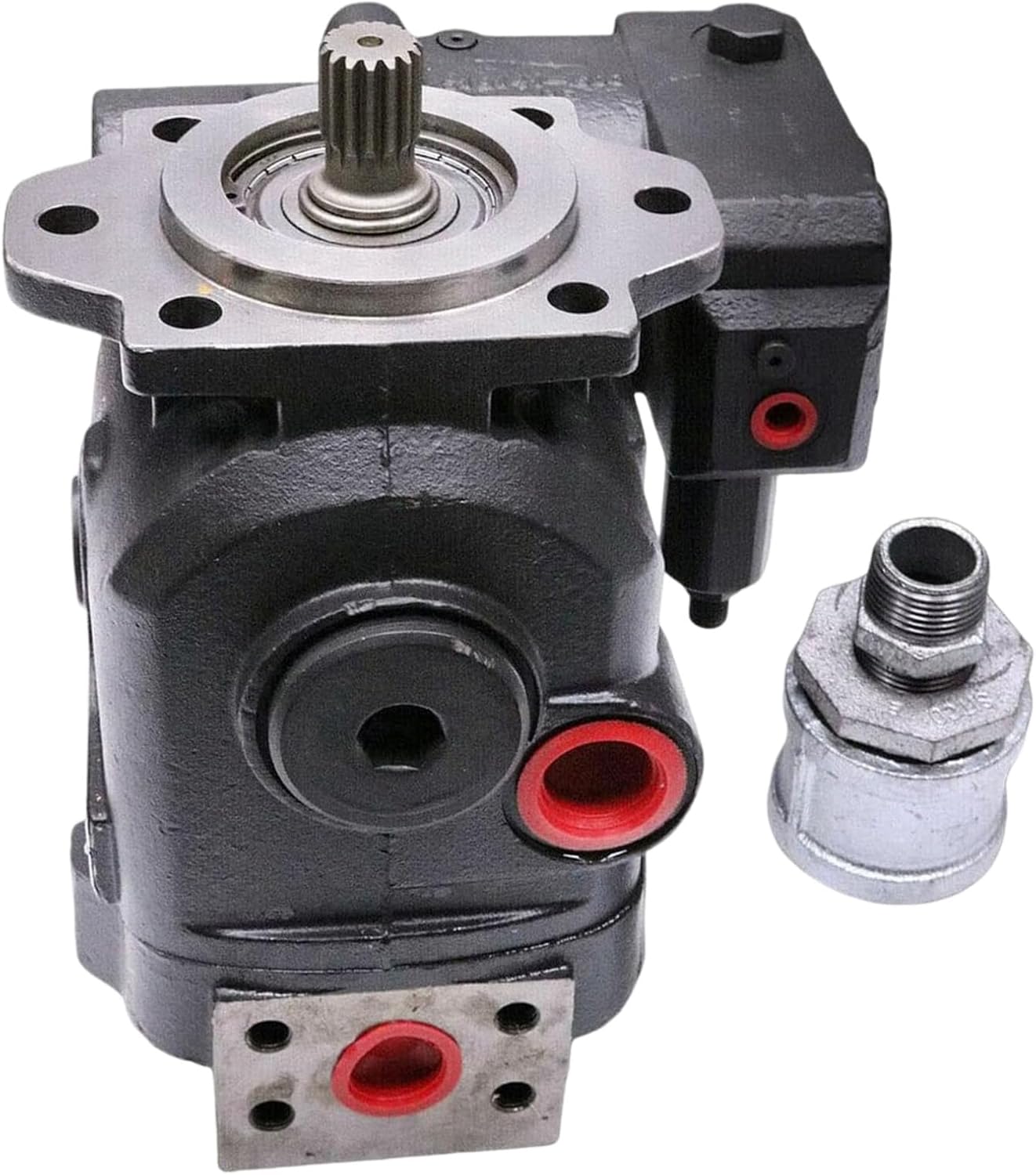 buy hydraulic gear pump 98309356,hydraulic gear pump for John Deere 410G,98309356 pump replacement,AT180926 hydraulic pump for backhoe loader,should I replace JD 410E hydraulic pump,best hydraulic pump for 410G 410E unboxing and complete package contents