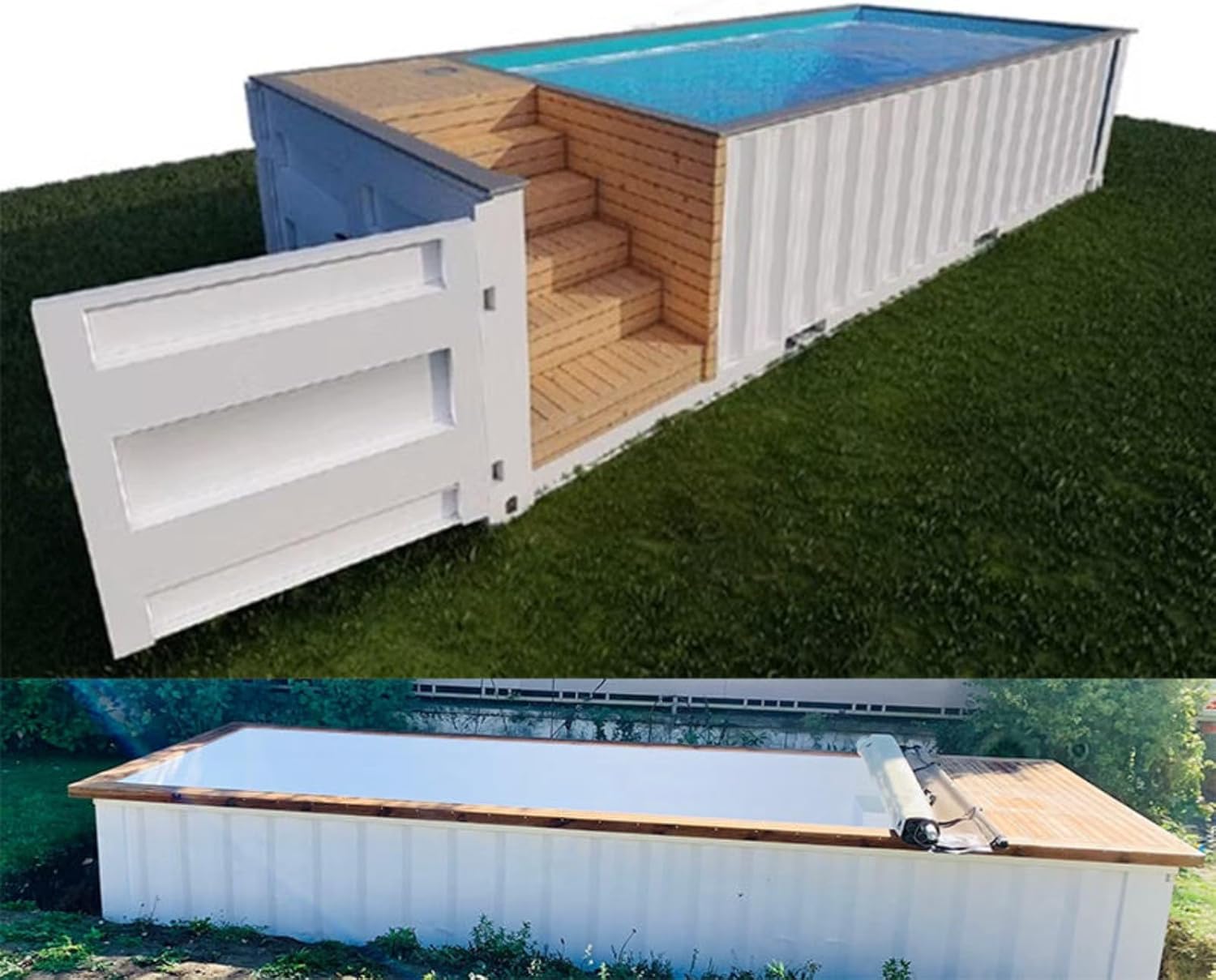 buy luxury fiberglass plunge pool,luxury plunge pool worth it,fiberglass container pool pros cons,best backyard plunge pool,steel frame plunge pool vs alternatives,should I buy a container swimming pool unboxing and complete package contents