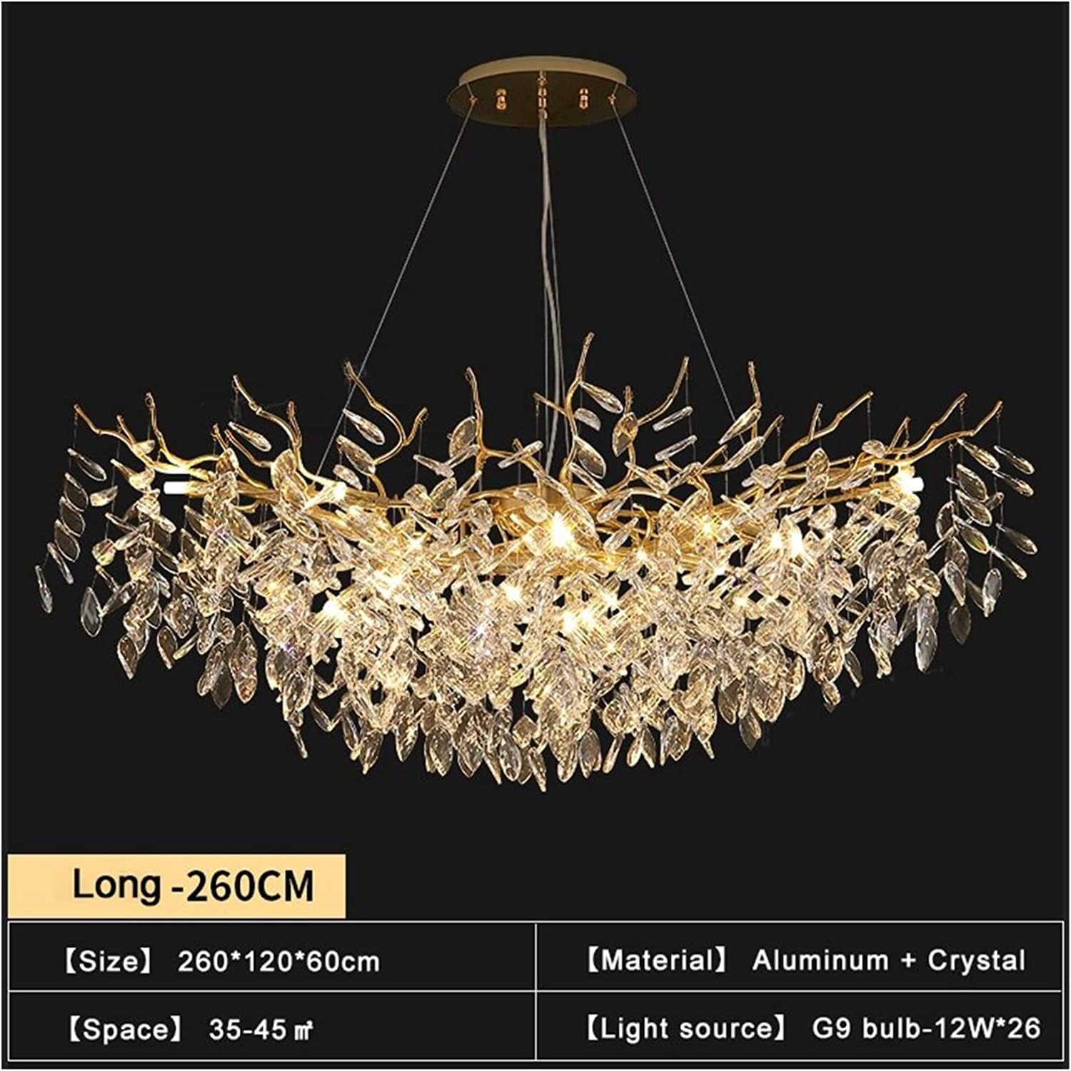 buy modern gold crystal chandelier,modern gold chandelier worth buying,best gold crystal chandelier,gold crystal chandelier pros cons,should I buy a gold crystal chandelier,ZGSXQT chandelier honest unboxing and complete package contents