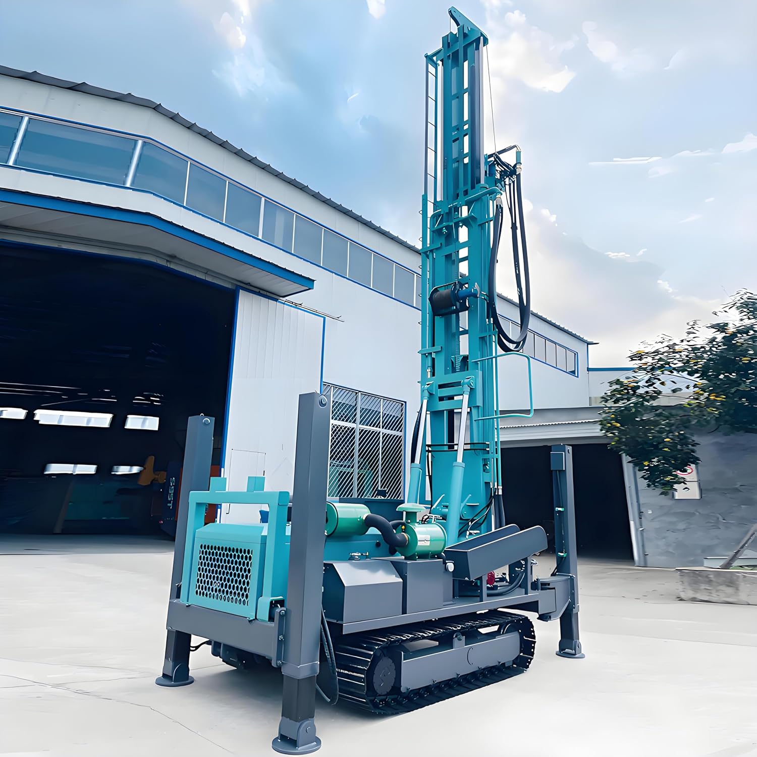 buy portable crawler drilling rig,portable crawler drilling rig worth it,best crawler mounted drill rig,portable crawler drill rig pros cons,should I buy a crawler drilling machine,crawler drilling rig vs alternatives unboxing and complete package contents