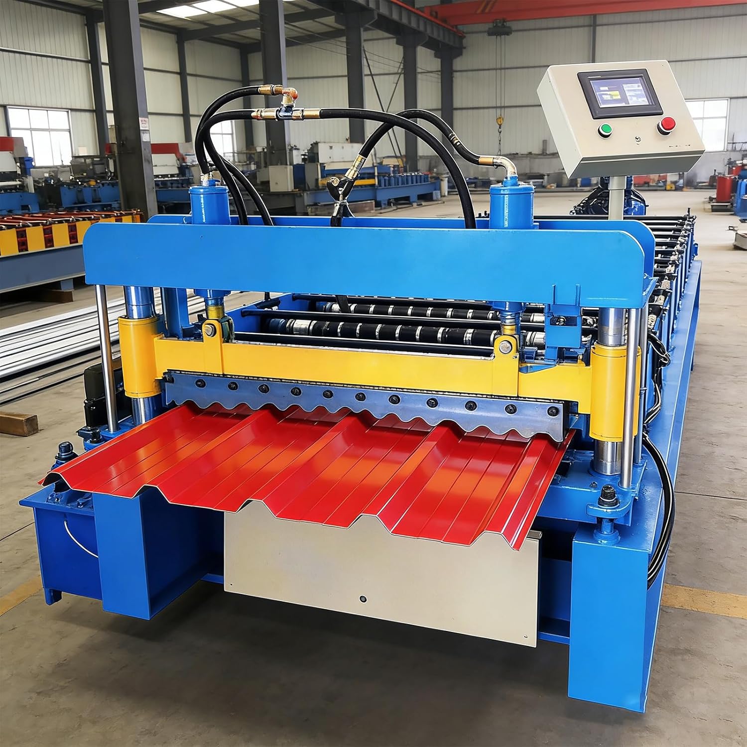 buy roof sheet forming machine,roof sheet forming machine worth it,best metal roof panel machine,roof panel forming machine pros cons,hydraulic roof machine vs alternatives,should I buy a PLC roof forming machine - detailed features and technical specifications
