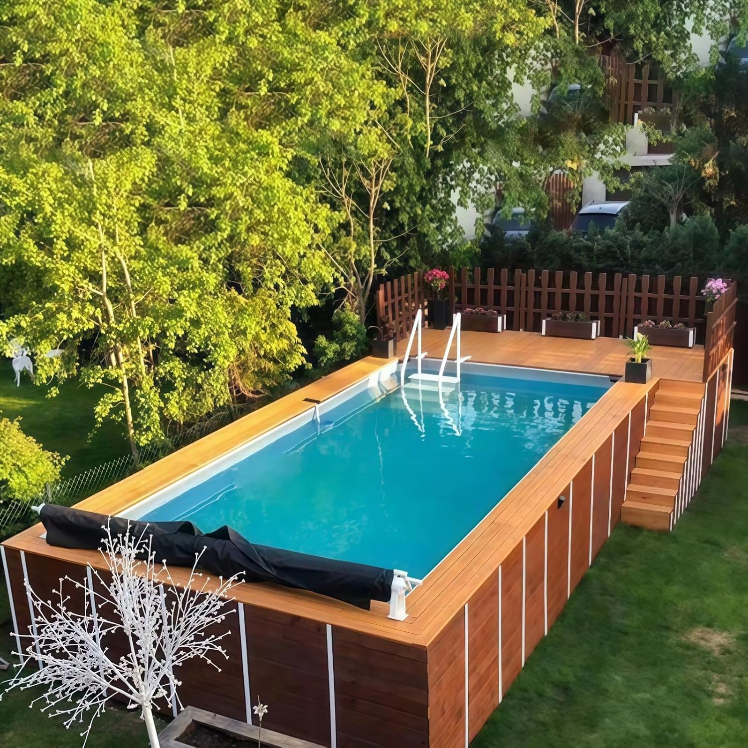 buy shipping container swimming pool,shipping container pool worth buying,best prefab fiberglass pool,container pool pros and cons,should I buy a container pool,shipping container pool vs concrete - detailed features and technical specifications