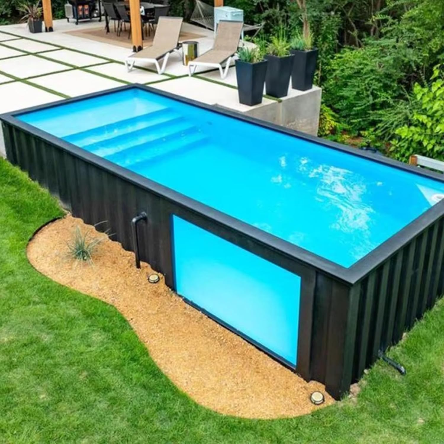 buy steel container plunge pool,steel container pool worth buying,container plunge pool pros cons,best prefab above ground pool,steel frame plunge pool vs alternatives,should I buy a container swimming pool - detailed features and technical specifications