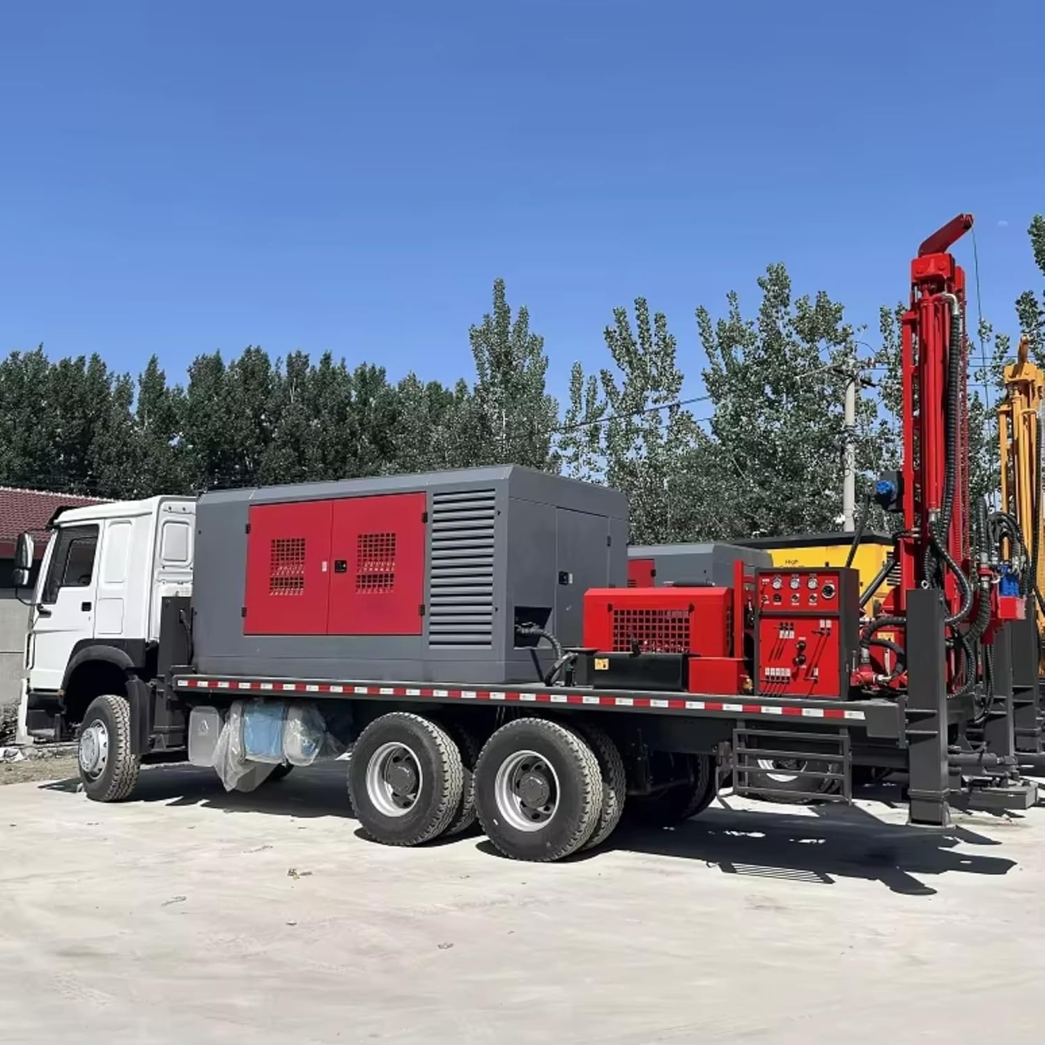buy tracked hydraulic core drill rig,tracked hydraulic drill rig worth it,tracked core drill pros cons,best truck mounted drilling machine,hydraulic core drill vs alternatives,should I buy a tracked drill rig unboxing and complete package contents