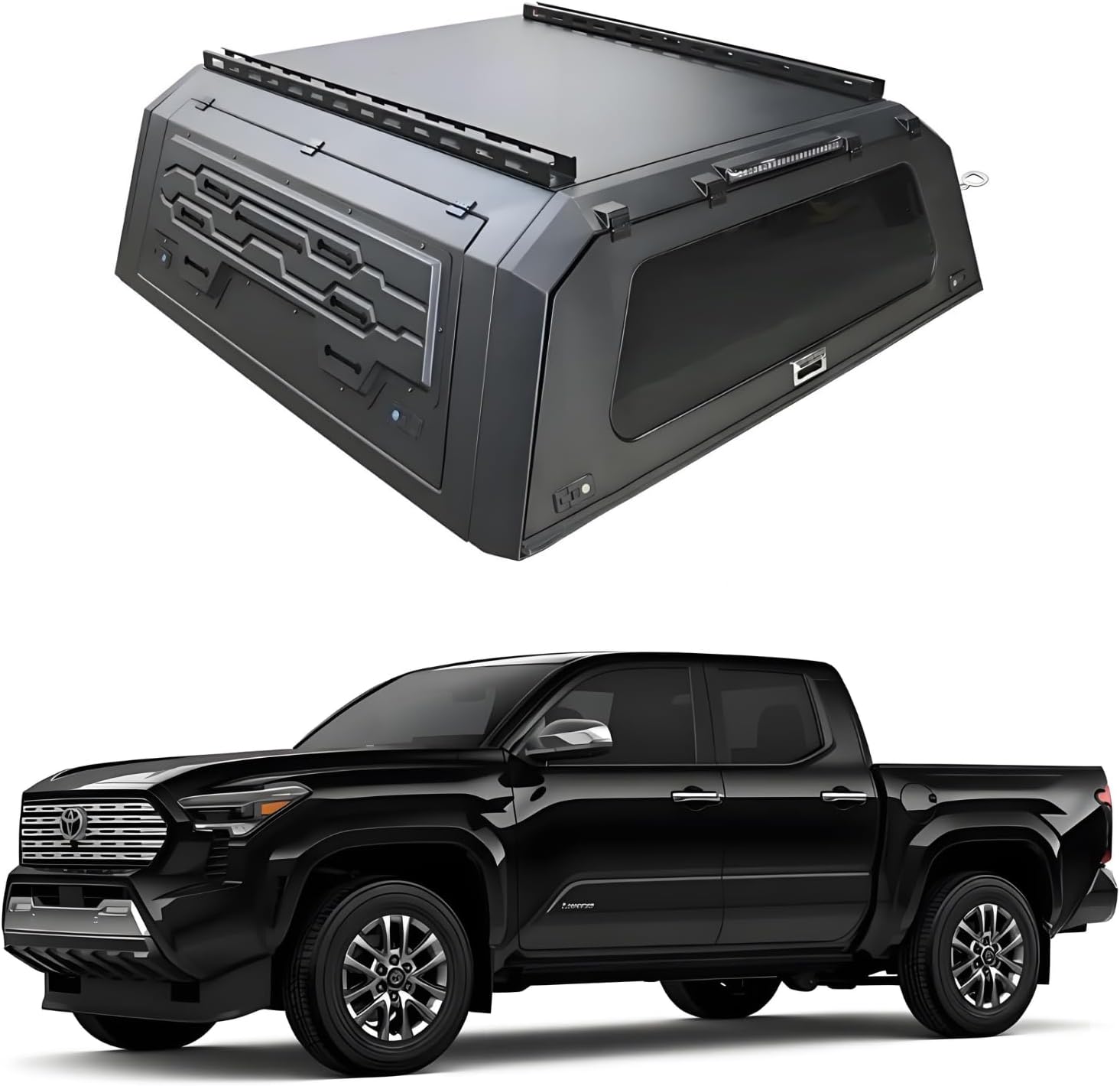 buy truck bed cap topper Toyota Tacoma,best truck bed cap for Tacoma,Tacoma bed topper pros cons,heavy duty truck cap worth buying,BKEOFGEB truck cap honest,Tacoma 6ft truck topper installation - detailed features and technical specifications