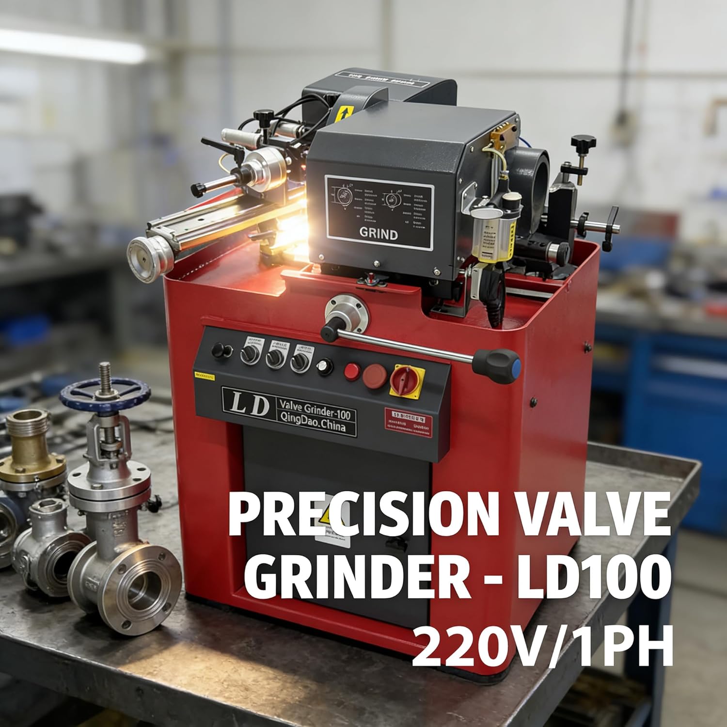 buy valve face grinder machine,valve face grinder worth buying,best valve grinding machine,LD100 valve grinder pros cons,valve face grinder vs alternatives,should I buy a valve resurfacer unboxing and complete package contents