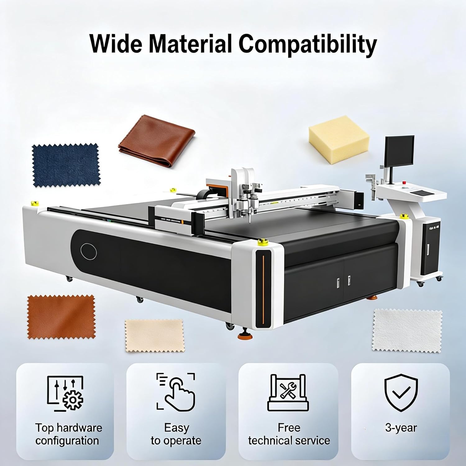 buy vibrating knife cutting machine,vibrating knife cutter worth buying,best industrial flatbed cutter,oscillating knife machine pros cons,CNC fabric cutter vs alternatives,should I buy a vibrating knife cutter unboxing and complete package contents