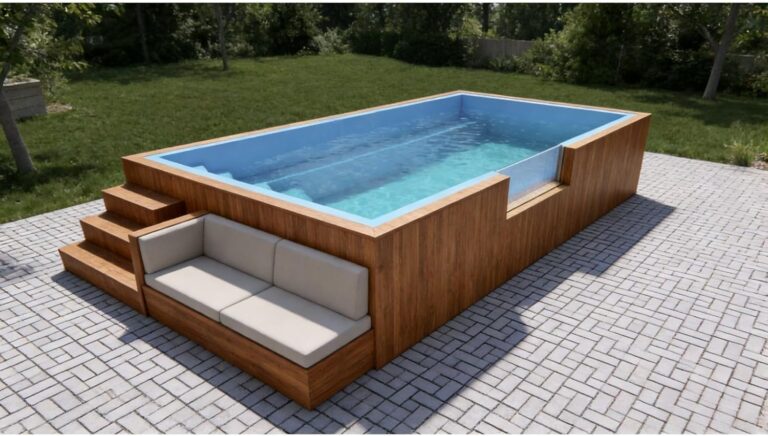Image 1 of container swimming pool worth it