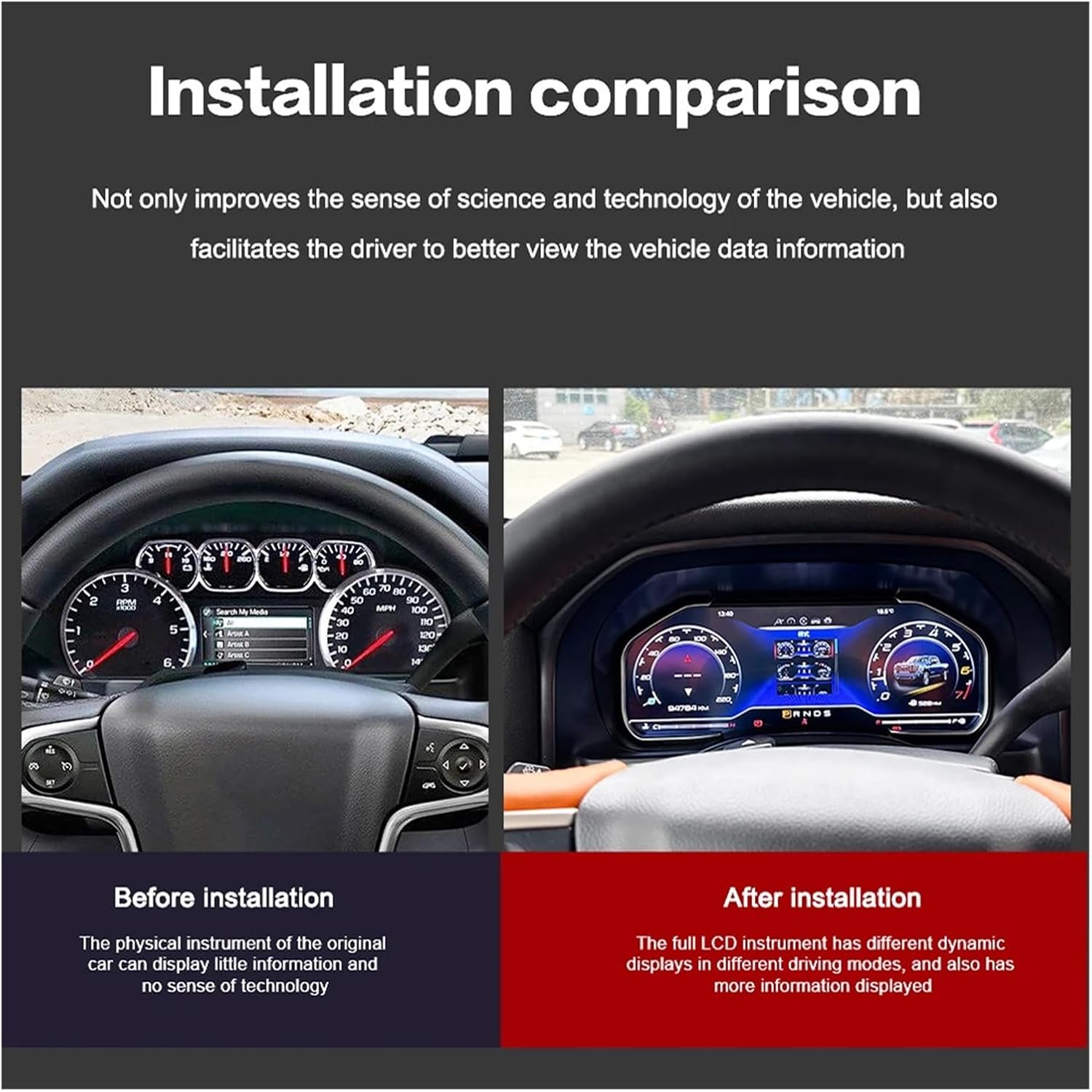digital cluster for Chevy Silverado,best digital cluster for Chevy Silverado,digital cluster for Chevy Silverado worth it,digital cluster for Chevy Silverado vs OEM,should I buy digital cluster for Chevy Silverado,digital cluster for Chevy Silverado pros cons unboxing and complete package contents