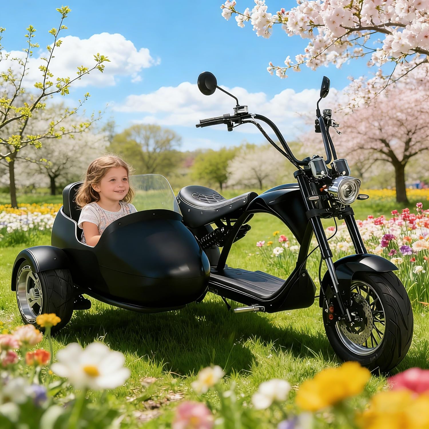 eAhora M1P sidecar electric motorcycle,eAhora M1P pros cons,best sidecar electric motorcycle for adults,eAhora M1P range and speed,should I buy eAhora M1P,3 wheel electric motorcycle with sidecar - detailed features and technical specifications