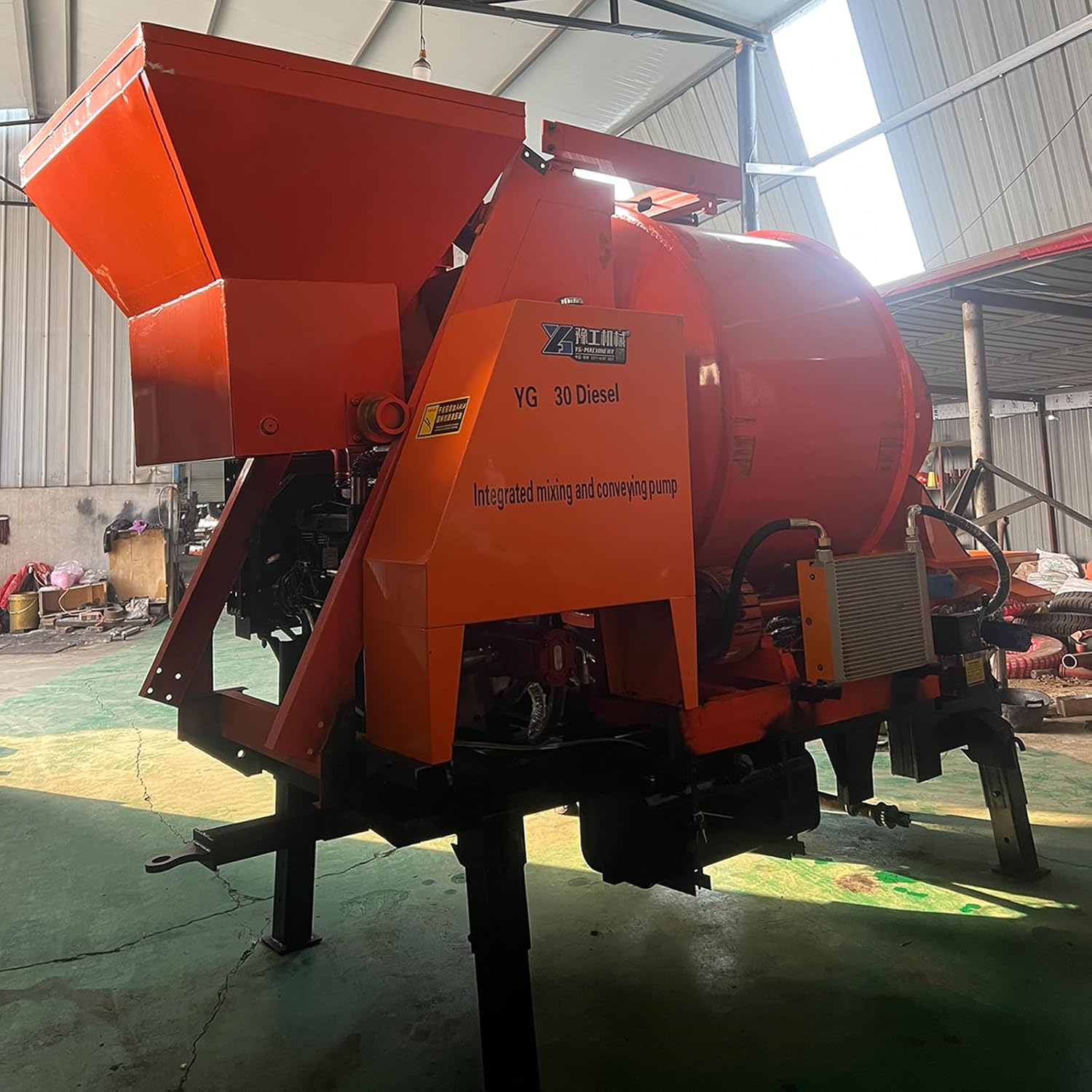 mini concrete pump mixer worth buying,should I buy a mini concrete pump,mini concrete pump pros cons,best compact concrete pump,mini concrete pump vs large truck,concrete pump mixer investment unboxing and complete package contents