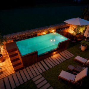 Image 1 of shipping container pool worth buying