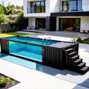 Image 1 of shipping container pool worth buying