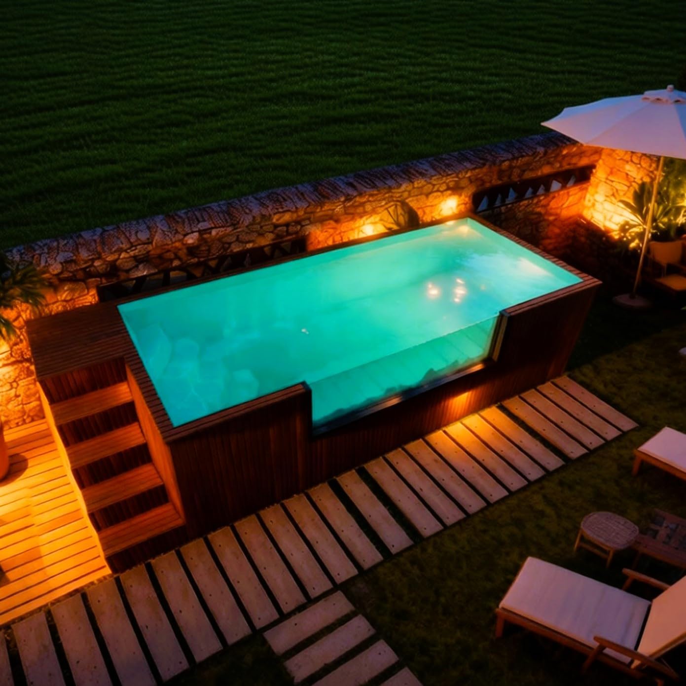 shipping container pool worth buying,should I buy a shipping container pool,shipping container pool pros cons,best modular above ground pool,shipping container pool vs traditional,luxury container pool honest unboxing and complete package contents