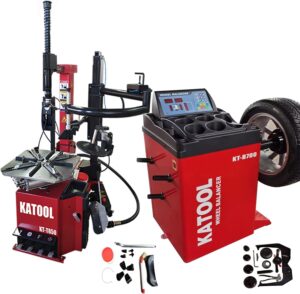 Image 1 of tilt back tire changer combo